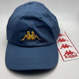 KAPPA Authentic HOOGEVEEN‎ Meppel blue steel logo Adjustable DAD Hat cap NWT